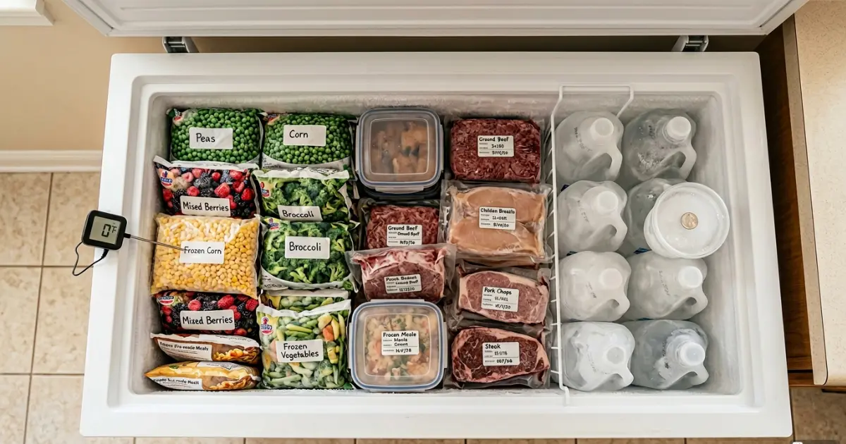 How Long Does a Freezer Last Without Power? (Real Numbers)