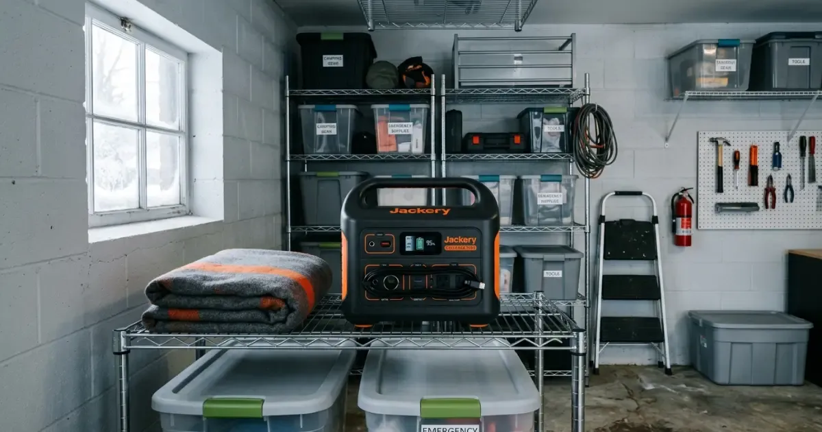 How to Store a Solar Generator in Winter (2026 Guide)