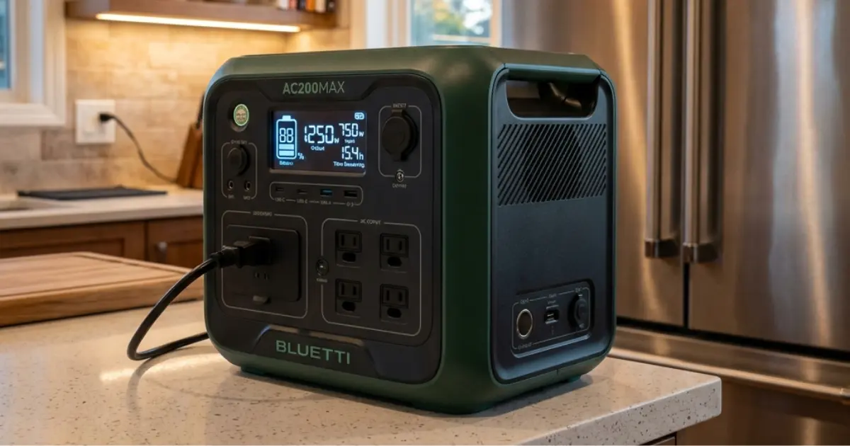 Will a 1000W Solar Generator Run a Refrigerator? (Ethan's Real Test)